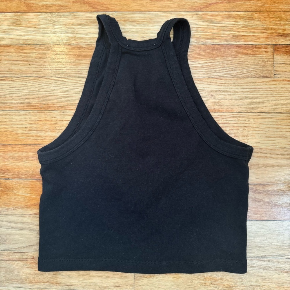 Women’s Black Halter Neck Tank Top